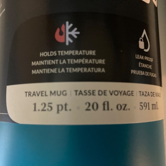 New Travel Mug Contigo Turquoise Blue - Picture 5 of 6